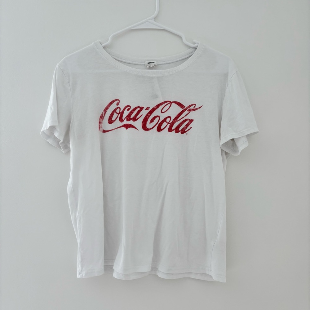 Garage White Coca Cola Tee